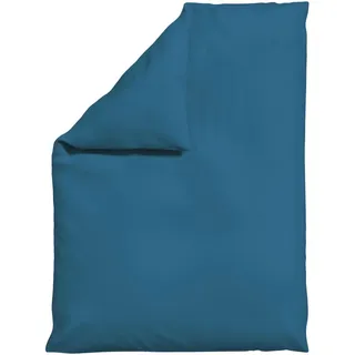 Schlafgut Bettdeckenbezug , Blau , Textil , Uni , 155x220 cm , Textiles Vertrauen - Oeko-Tex®, AZO-frei, Oeko-Tex® Standard 100, Bsci , pflegeleicht, atmungsaktiv, bügelleicht, weiche und anschmiegsame Oberfläche, dicht gewebtes Garn, schadstoffgeprüft , Heimtextilien, Bettwäsche & Leintücher, Bettwäsche, Übergrößen-Bettwäsche