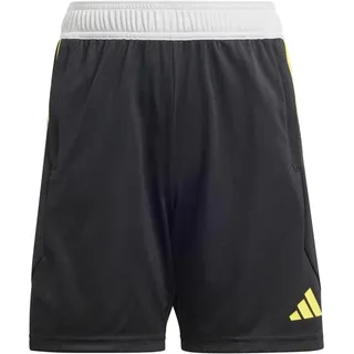 Adidas Tiro 23 Competition, Kurze Hose, Schwarz/Team Hellgrau/Impact Gelb, 9A, Kind