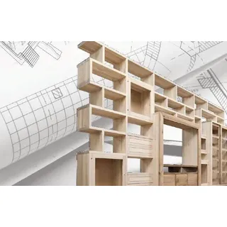 Tisch Sekretär Schreibtisch Schreibtische Italienische Möbel Büro Holz Tische - Braun