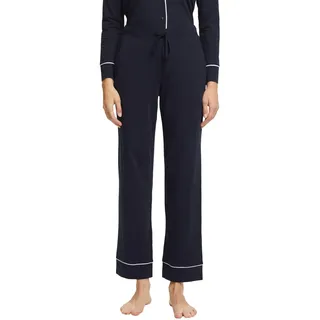 ESPRIT Damen Beautiful Basics P_s_ll Pyjamaunterteil, Navy, 42 EU