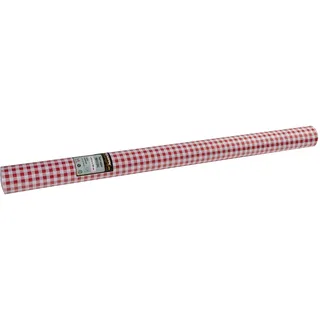 Pronappe Tischdecke 802070I Einweg-Tischdecke aus geprägtem Papier, einzigartige, ästhetische und tiefe Prägung Länge 20m Breite 1,20m (pro Rolle) Farbe Vichy-Rot