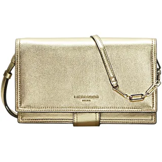 Liebeskind Berlin Lisa Metallic Umhängetasche Leder Light Gold