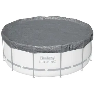 BESTWAY Winterfeste Premium Abdeckplane grau 370 cm