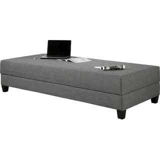 MAINTAL Gästebett mit Bettkasten 90 x 200 cm grau