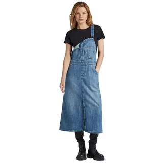 G-star Dungaree ärmelloses Kleid - Faded Cliffside Blue - 2XS