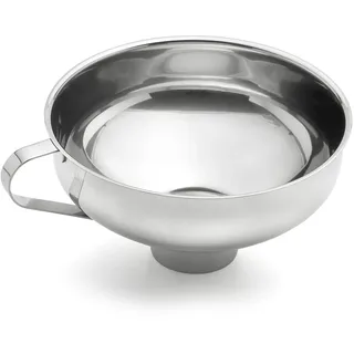 Weis Marmeladentrichter Edelstahl silber