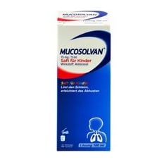 Mucosolvan Saft 15 mg / 5 ml für Kinder