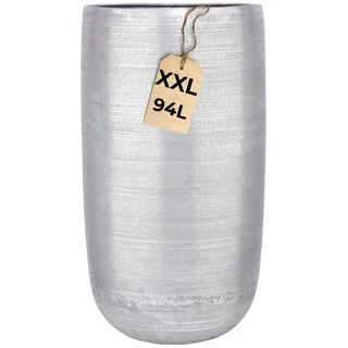 XXL Pflanzkübel Pflanztopf Blumenkübel Blumentopf Übertopf Indoor Outdoor Alu