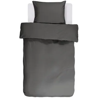 Essenza Bettwäsche »Guy, Baumwoll-Renforcé« 2 Stk. tlg. Vintage-Waschung, grau