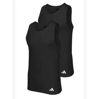 adidas Tanktop Active Flex Cotton Ergonomic in Black | Gr.: XXL