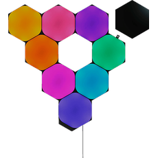 Bild Shapes Ultra Black Hexagons Starter Kit - 9PK
