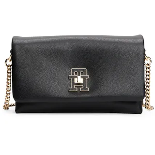 Tommy Hilfiger Modern Mini Crossover Umhängetasche Kunstleder Black