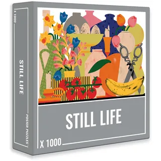 Cloudberries Stillleben Puzzle - Premium 1000 Teile Fine Art Jigsaw Puzzle für Erwachsene von Cloudberries, mit schönen Blumen und coolem Collage-Effekt