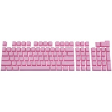 Marshopper Mechanische Tastatur-Tastenkappen mit 104 Tasten (Material: ABS), Hellrosa