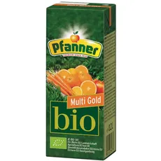 Bio Multi Gold 3x200ml - 10er Vorteilspack von Pfanner