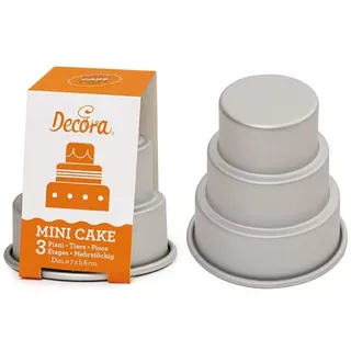 DECORA 0062972 MINI Form FÜR- 3 STÖCKIGE HOCHSZEITTORTE
