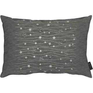 APELT Dekokissen 6301 50 x 35 cm Silber