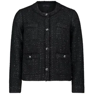 Betty Barclay Blazer-Jacke mit Fransen in Schwarz 44