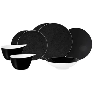 SELTMANN WEIDEN Einsteiger-Set Life Fashion Kombiservice 8-tlg. glamorous schwarz