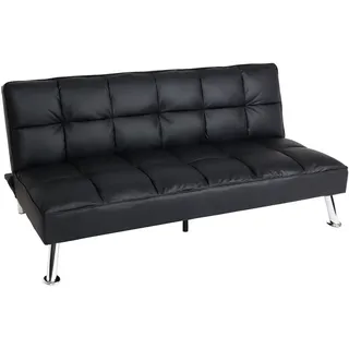 Mendler Sofa HWC-K21, Klappsofa Couch Schlafsofa, Nosagfederung Schlaffunktion Liegefläche 181x107cm ~ Kunst