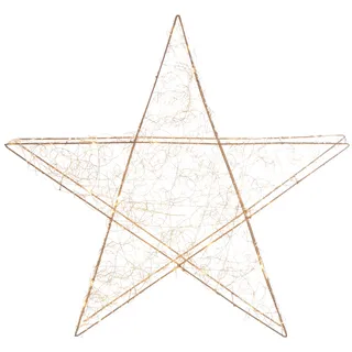 AM Design LED Stern 8 cm gold