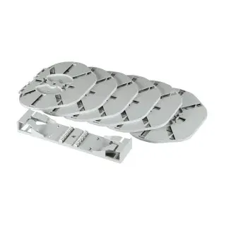 EFB STHD2-4-12H Zubehör Spleißkassetten Heat 4 Kassetten, (4x12) 6mm hoch STHD2412H