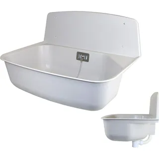 Otto Haas KG Kunststoff-Universal-Ausgussbecken "Basic" granitfarben - Grau