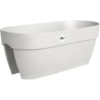 Balkonkasten Elho Vibia Campana Flower Bridge 60, Weiß, 26 x 59 x 22 cm, Für Balkongeländer bis 6,5 cm, Recycelt