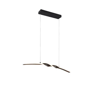 Trio Ginko 1-flg. 13 cm schwarz