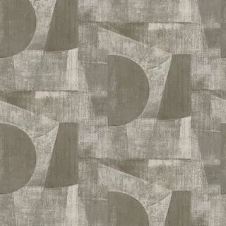 Rasch Textil Rasch geometrisch abstrakt effekt-optik Grau 6-tlg. 300 x 300 cm 521757