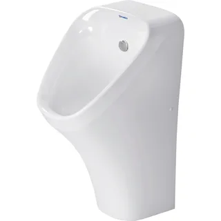 Duravit Urinal DuraStyle, Zulauf von hinten mit Spüldüse, ohne Fliege, rimless, 28063000001, Farbe: Weiß mit Wondergliss