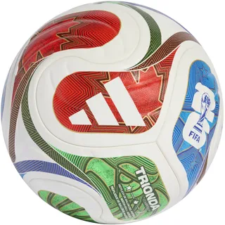 adidas Fussball Weltmeisterschaft 2026 Trionda WC COM Ball JD8031 4 - White/Solblu/Hirere/F - 4