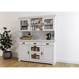 OTTO home Buffet Rügen 145 x 40 x 168 cm Weiß