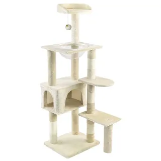 VOUNOT Kratzbaum 138 cm beige