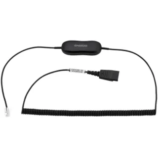 JABRA 88011-102, Kabel, Schwarz - Schwarz