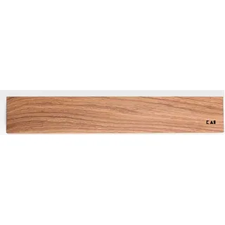 Magnetleiste aus Eiche zur Messeraufbewahrung - Holz für die Küche - Abmessungen 39 x 6,5 x 3 cm