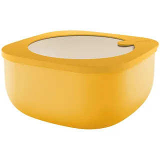 Guzzini STORE&MORE BIO niedrig gelb 19,5 x 19,5 x 9,3 cm 1,9 l