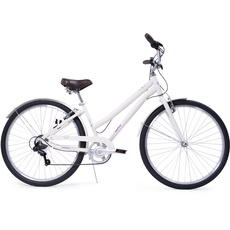 Bild Damen Sienna Hybrid CityFahrrad Fahrrad, Weiß, M