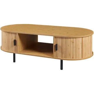 [en.casa] Tvedestrand Beige Bambus 120 x 55 x 40 cm