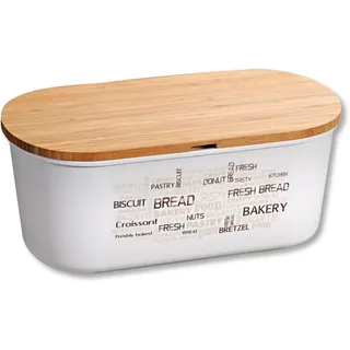 KESPER "Brotbox, FSC", Deckel als Schneidebrett verwendbar,