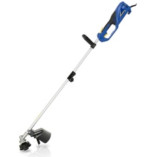 Goodyear - Multifunktionaler elektrischer Rasentrimmer, elektrischer Rasentrimmer mit Kabel 1000 W, Schnittbreite 38 cm, 5 m Nylonfaden, 3-Klingen-Klinge, Spule für Schnittfäden, ergonomischer Griff