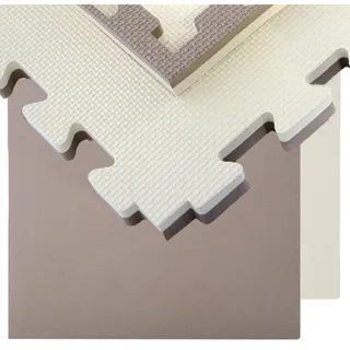 Eyepower Fitnessmatte 90x90 cm Braun