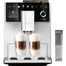 Melitta Latte Select, Kaffeevollautomat, Silber