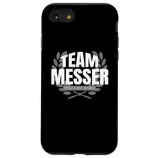 Hülle für iPhone SE (2020) / 7 / 8 Team Messer Stolzes Familienmitglied Messer