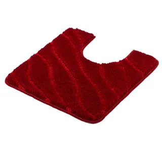 KLEINE WOLKE Badematte Tram Orange 20 x 20 cm mit Ausschnitt