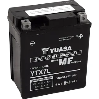 YUASA YTZ7L FA 6,3 Ah 100 A