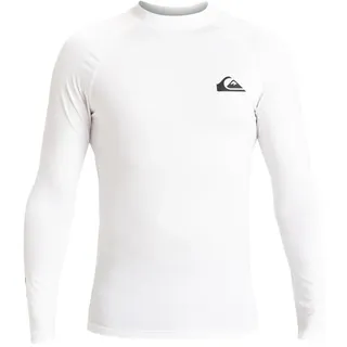 QUIKSILVER Upf50 Langarm-rashguard - White - L
