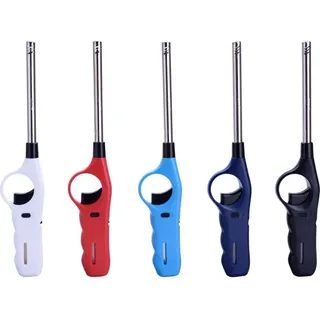 Polyflame 5x XXL Stabfeuerzeug 27 cm nachfüllbar Feuerzeug Kaminanzünder Gasfeuerzeug