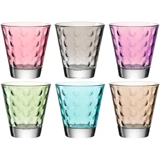 LEONARDO Optic Becher 0,22 l 6-tlg.