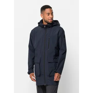 Jack Wolfskin »NORDEN PORT PARKA M«, mit Kapuze Jack Wolfskin night-blue